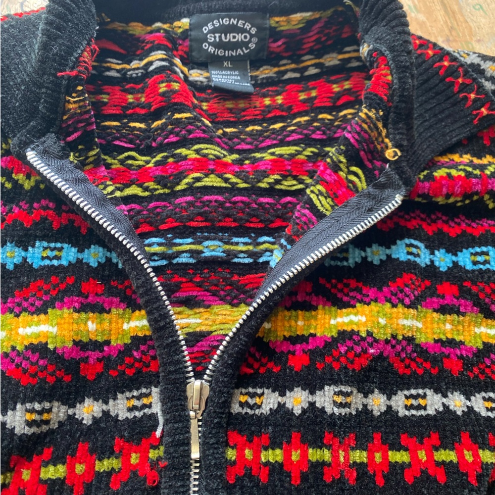 Designer studios zip up XL - Picture 4 of 6